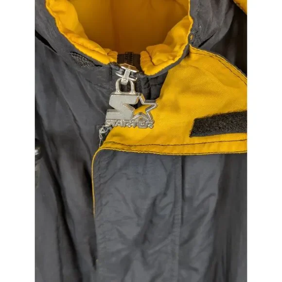 Vintage Starter Boston Bruins Pullover Puffer Coat w/ Front Pocket Size 2XL/XXL - Picture 9 of 15